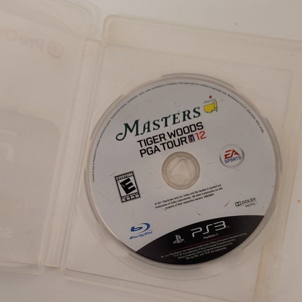 Tiger Woods PGA 12 PS3 Game